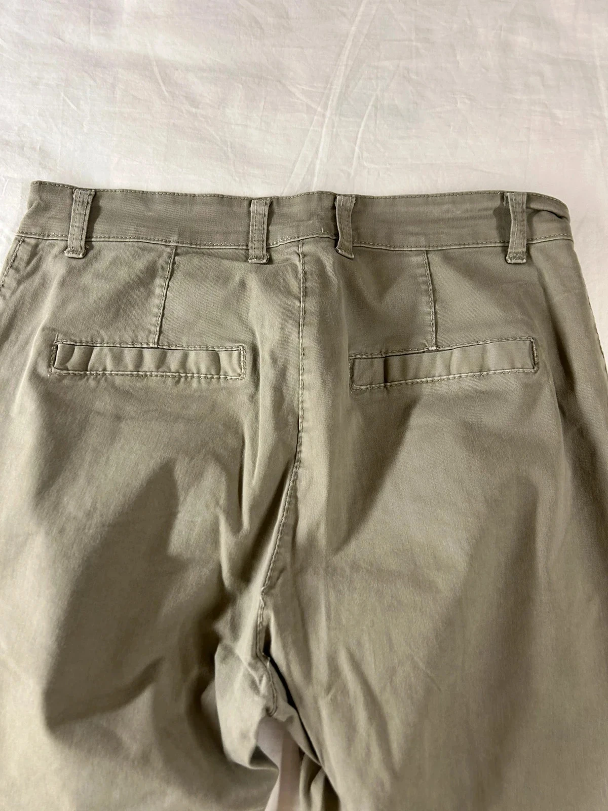 Beige kaki vintage pinokkio broek – photo 11